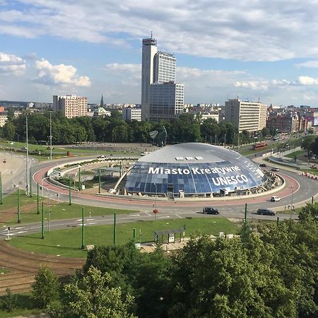 Апартаменти Apartament Panorama Spodek Катовіце Екстер'єр фото