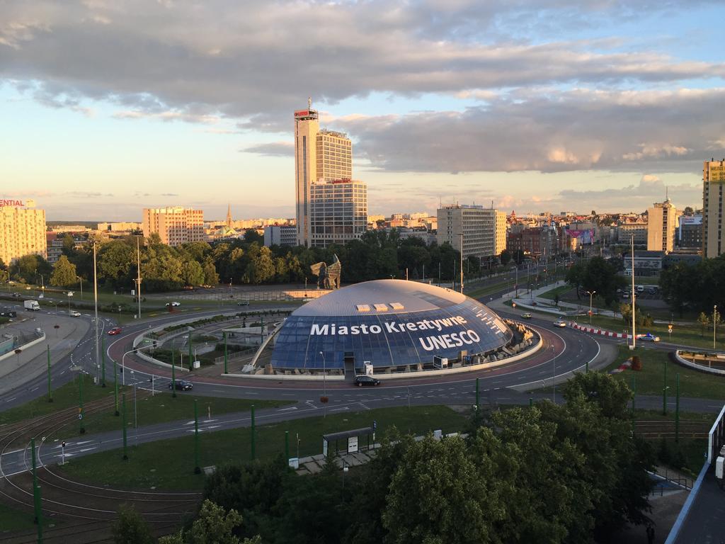 Апартаменти Apartament Panorama Spodek Катовіце Екстер'єр фото