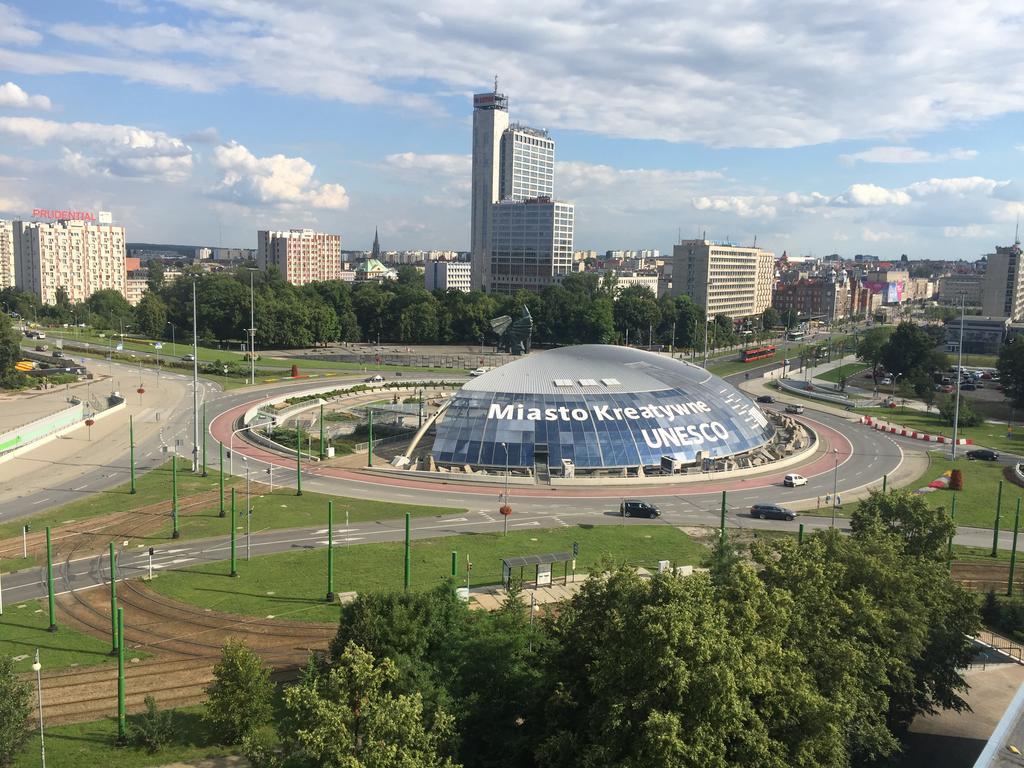 Апартаменти Apartament Panorama Spodek Катовіце Екстер'єр фото
